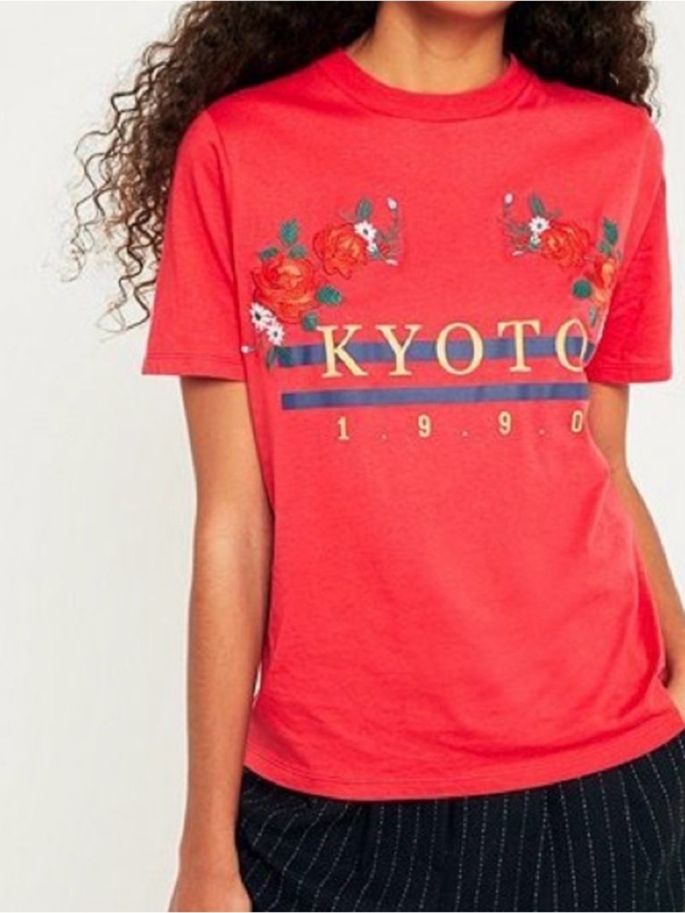 Kyoto Graphic Red Short Sleeve Tee